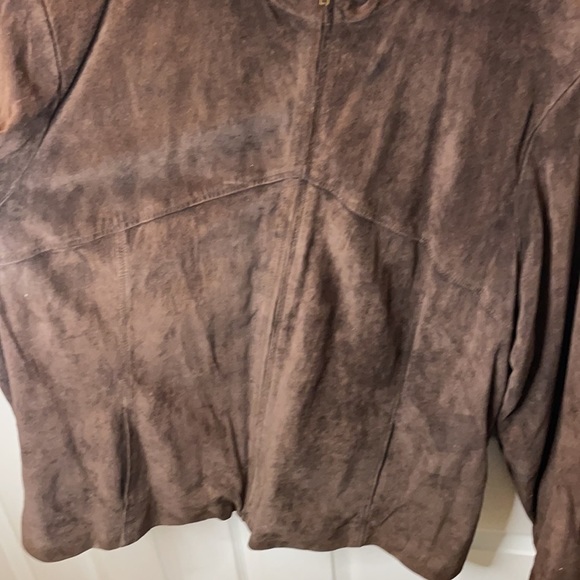 Woman’s leather Modern Essentials jacket size 3X - Picture 3 of 6